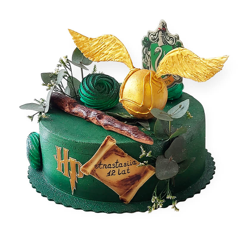tort z motywem harry pottera