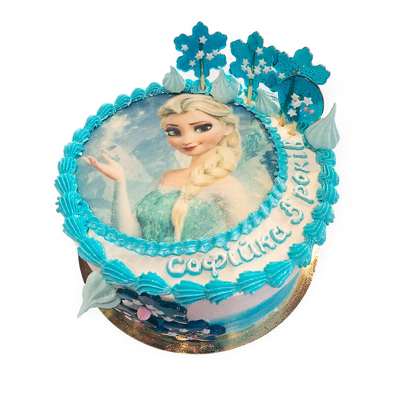tort elsa z kraina lodu