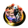 tort halloweenowy