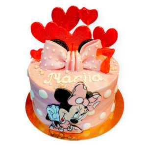 tort różowa minnie
