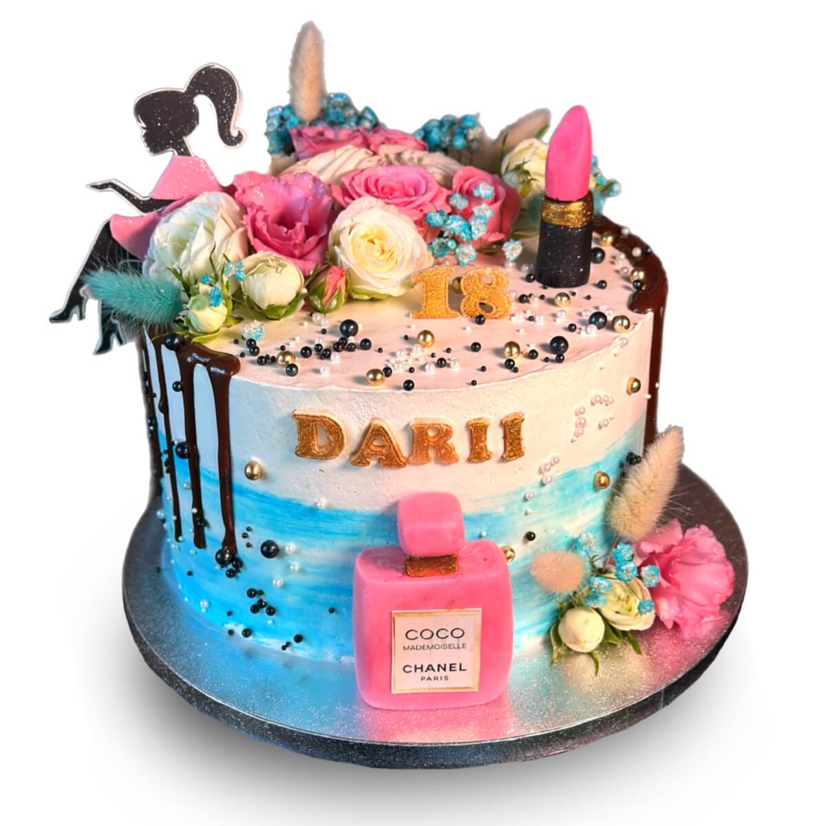 tort w stylu glamour