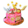tort różowa magia HP