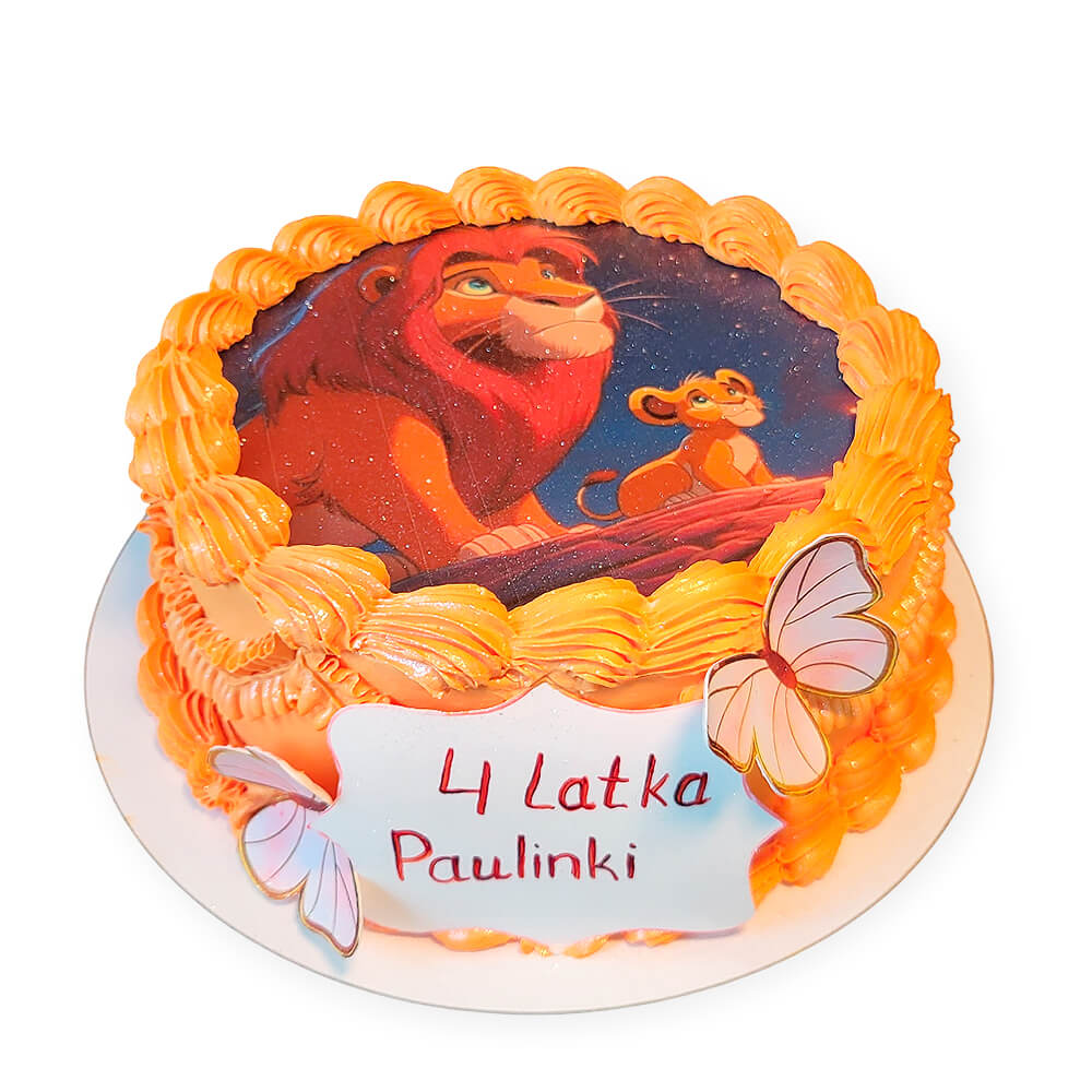 tort król lew