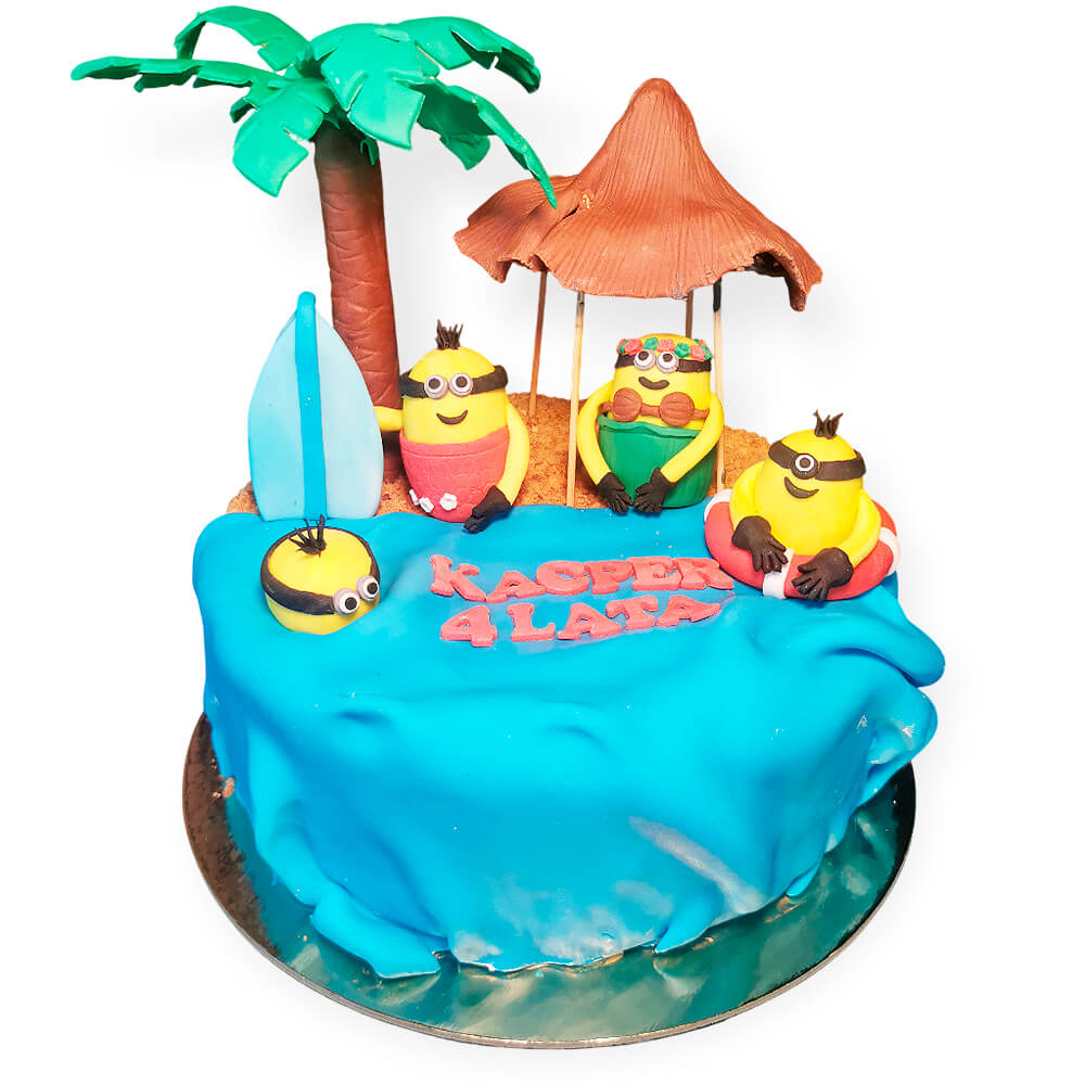 tort minionki na wakacjach