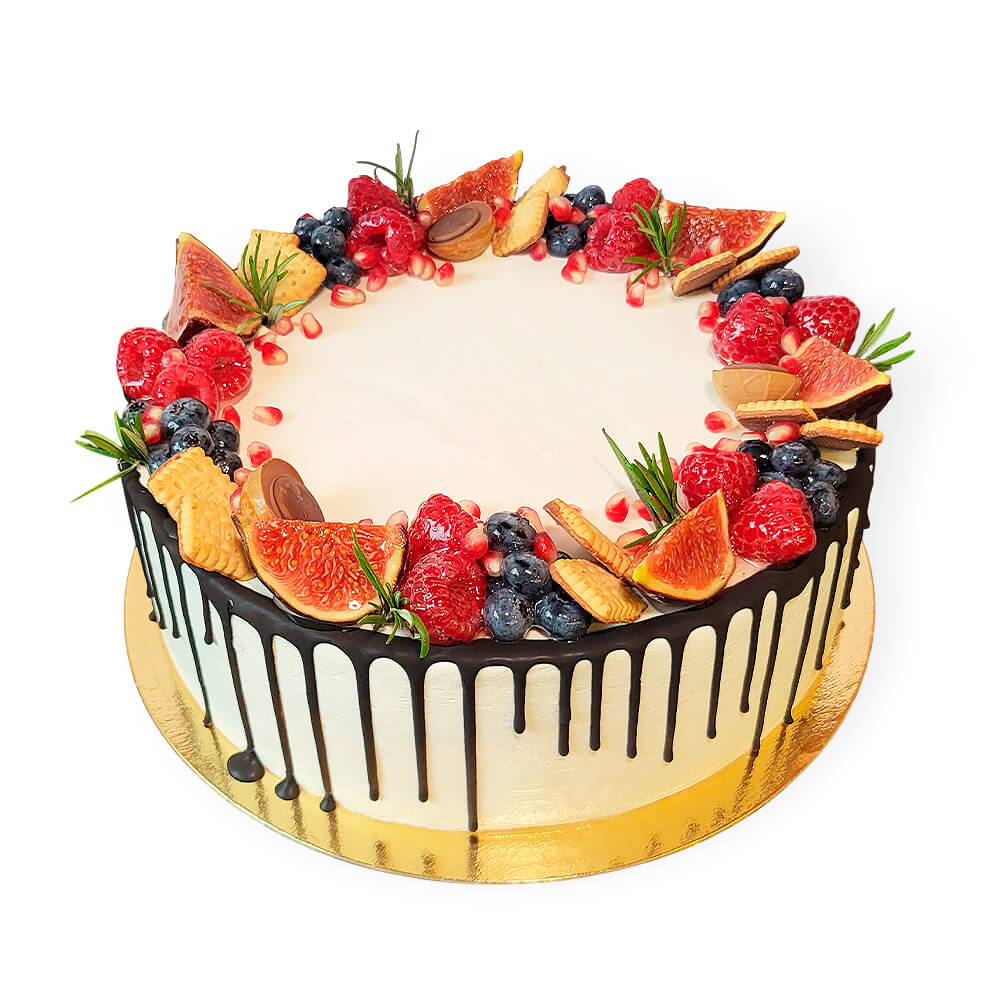 Tort Owocowy z mascarpone